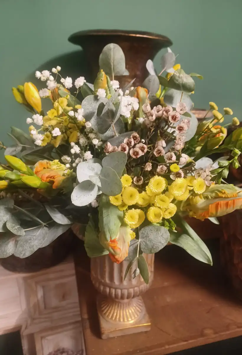 Les Bouquets De Delphine Fleuriste Mesnils Sur Iton Mes Realisations 02