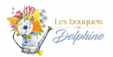 Les Bouquets De Delphine Fleuriste Mesnils Sur Iton Logo 1
